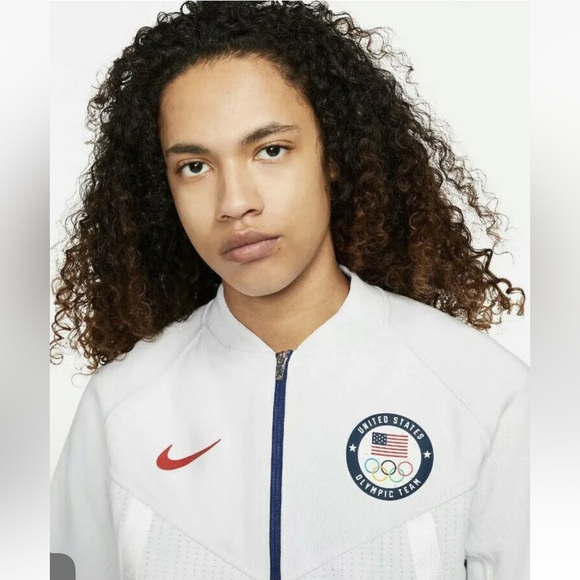 ✔️NIKE MENS TEAM USA OLYMPIC ZIP UP JACKET - Picture 3 of 10